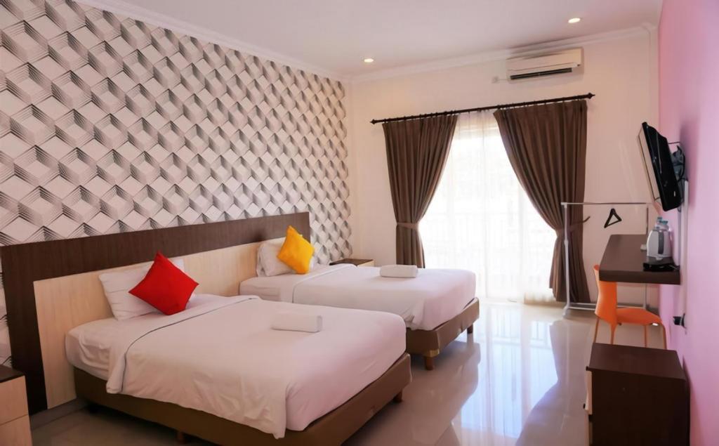 Oyo 90473 Gowin Hotel Kuta Lombok Exterior foto